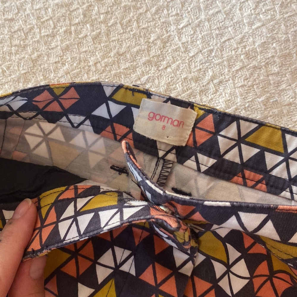 Geometric mini skirt - Picture 3 of 6